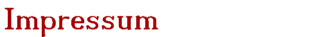 Impressum